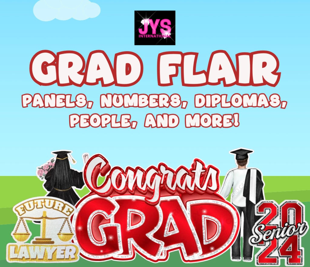 Grad Graphics: Panels, Numbers, People & More!