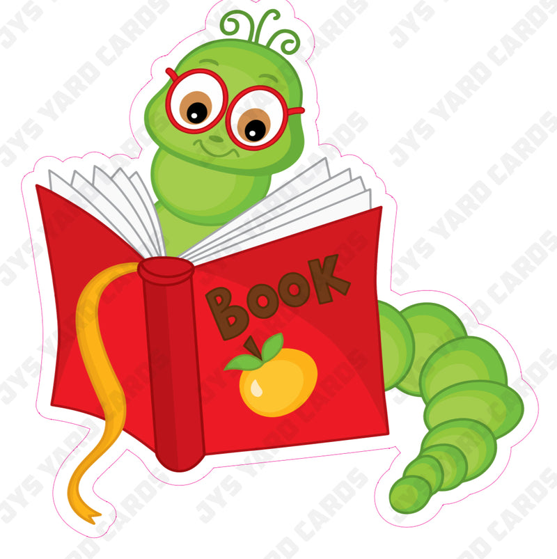 CATERPILLAR READING BOOK