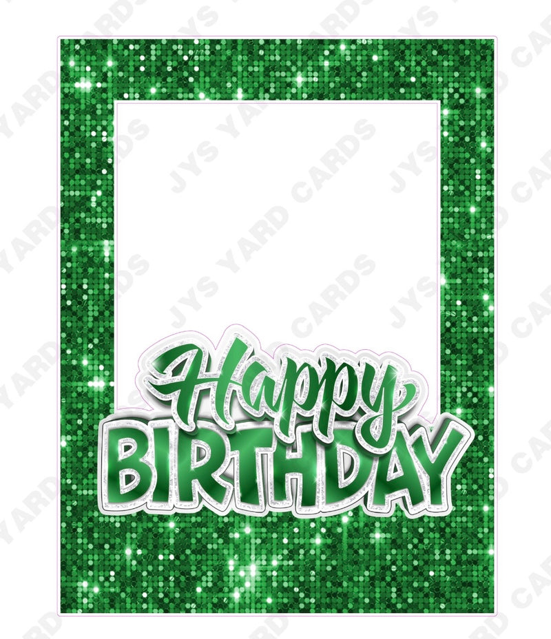 HBD PHOTO FRAME: GREEN