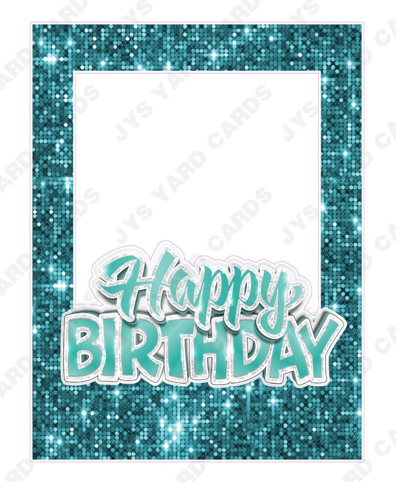 HBD PHOTO FRAME: TEAL