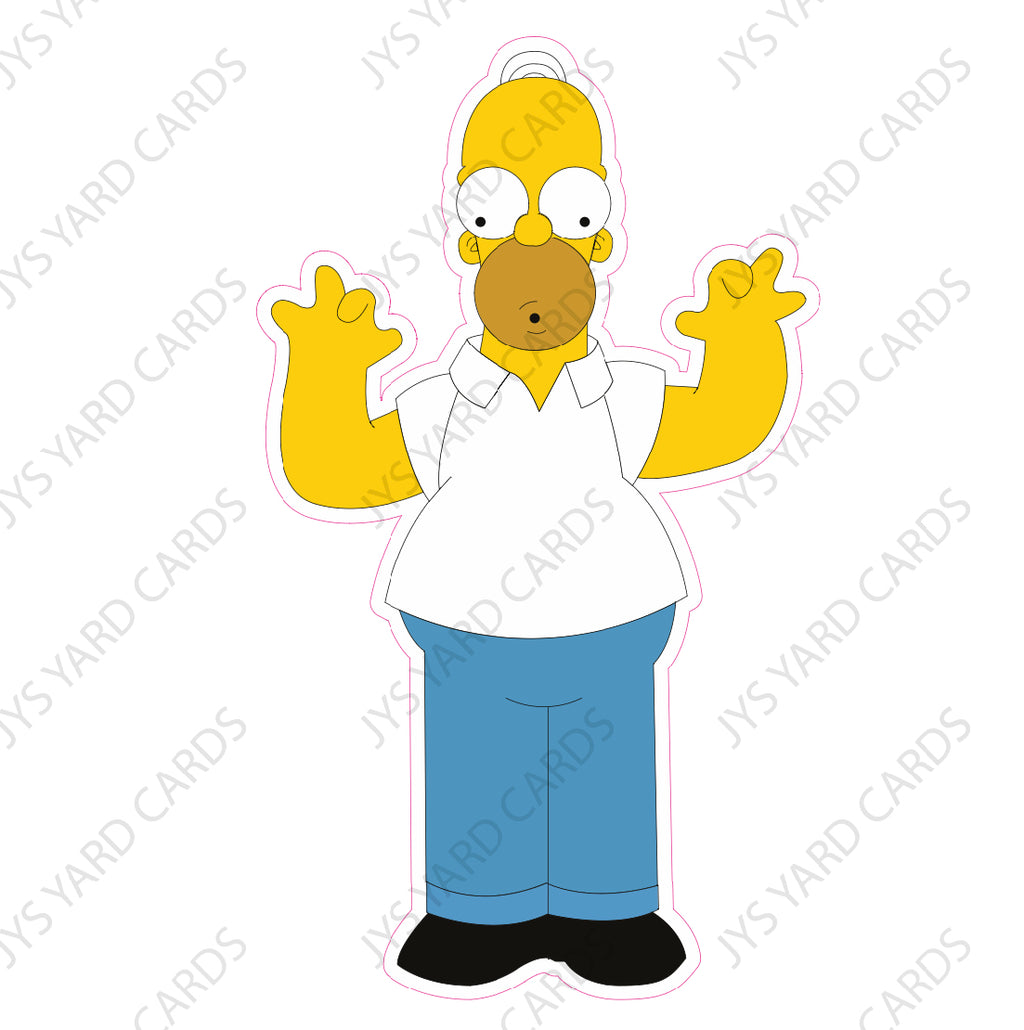 SIMPSONS 3 - Yard Card Signs by JYS International