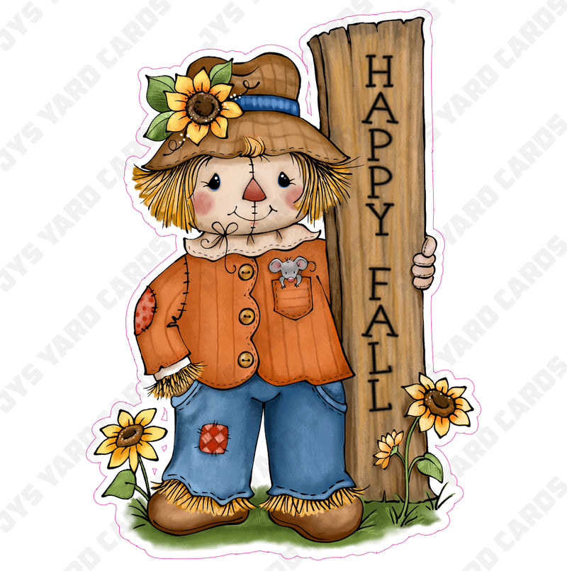 HAPPY FALL SCARECROW