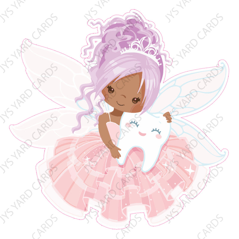 Tooth Fairy Brown - Yard Card Signs by JYS International