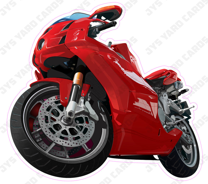 MOTORCYCLE RED