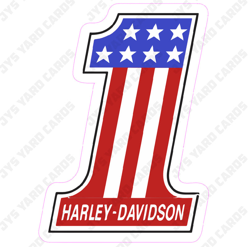 HARLEY DAVIDSON NUMBER ONE