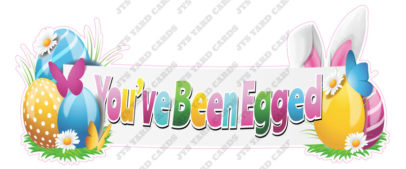 YOU’VE BEEN EGGED SINGLE BANNER