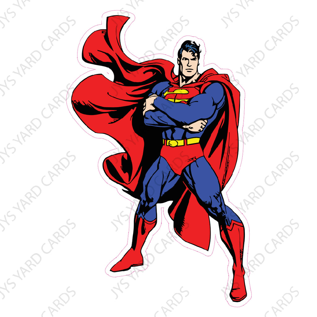 SUPERMAN 4 - Yard Card Signs by JYS International