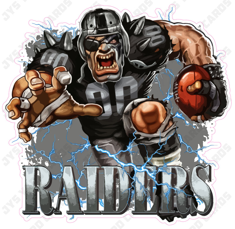 RAIDERS MASCOT - Yard Card Signs by JYS International