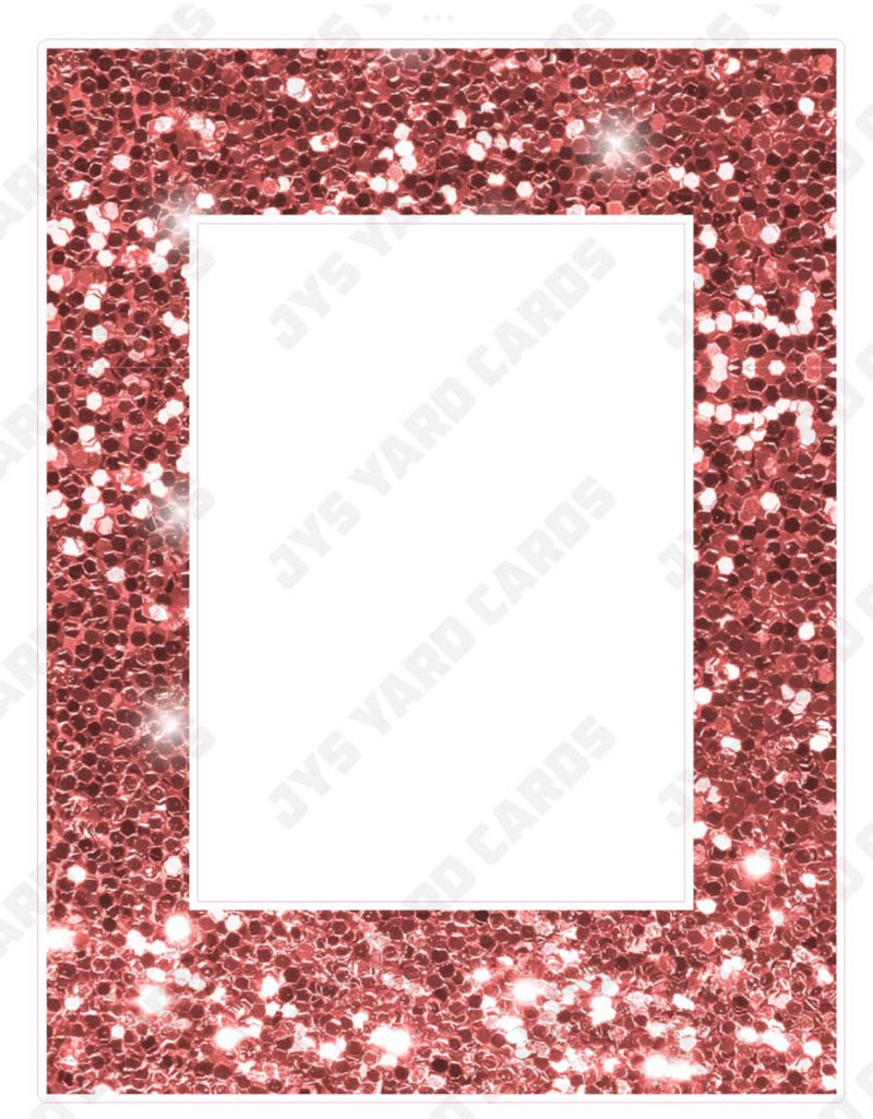 GLITTER HBD PHOTO FRAME: ROSE GOLD