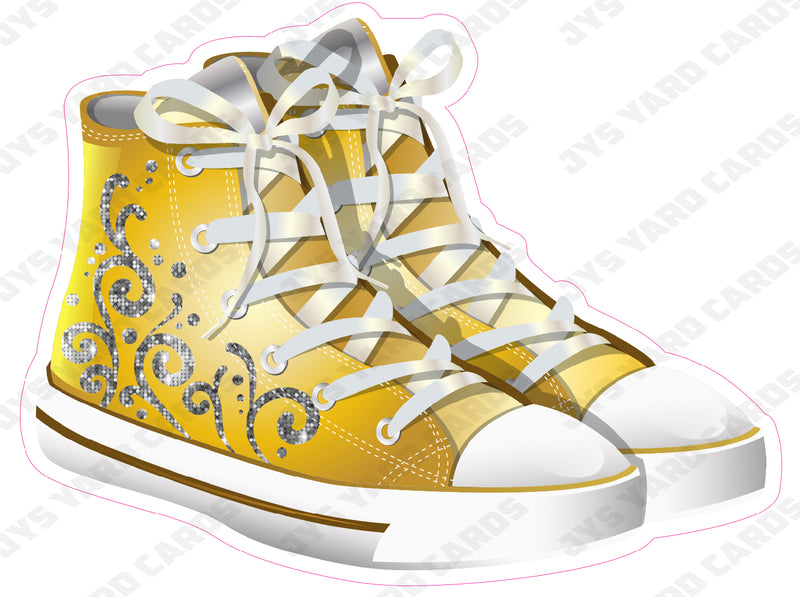 SNEAKERS: GOLD
