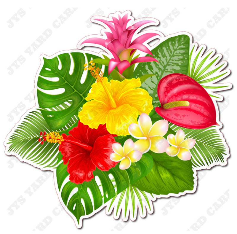 ALOHA 4 - Yard Card Signs by JYS International