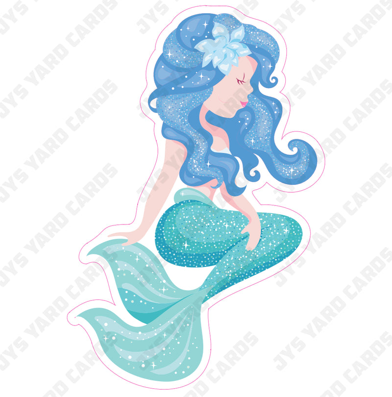 MERMAID: BLUE HAIR