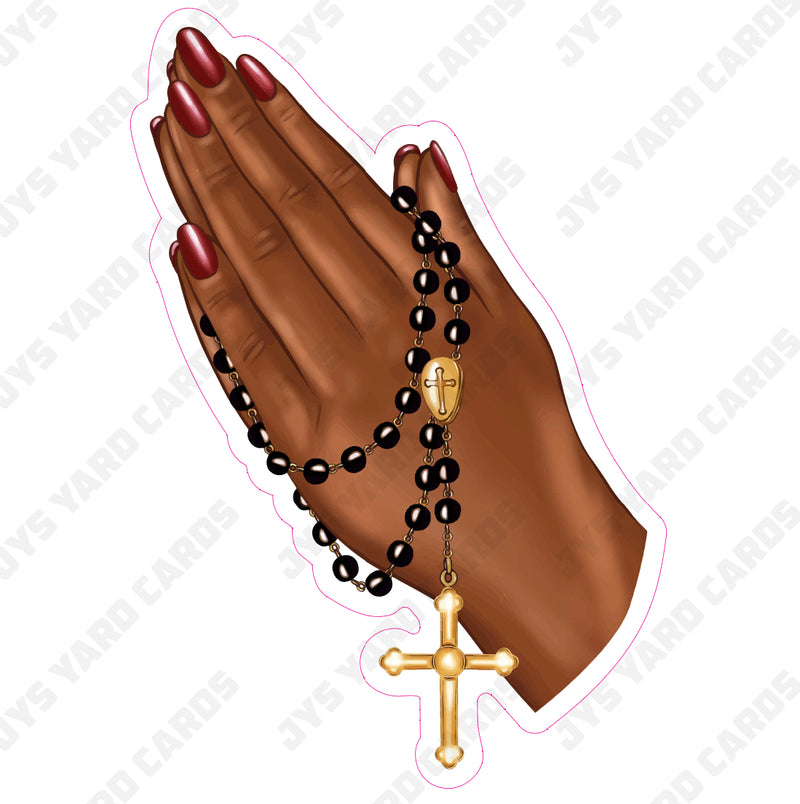PRAYING WOMAN HANDS