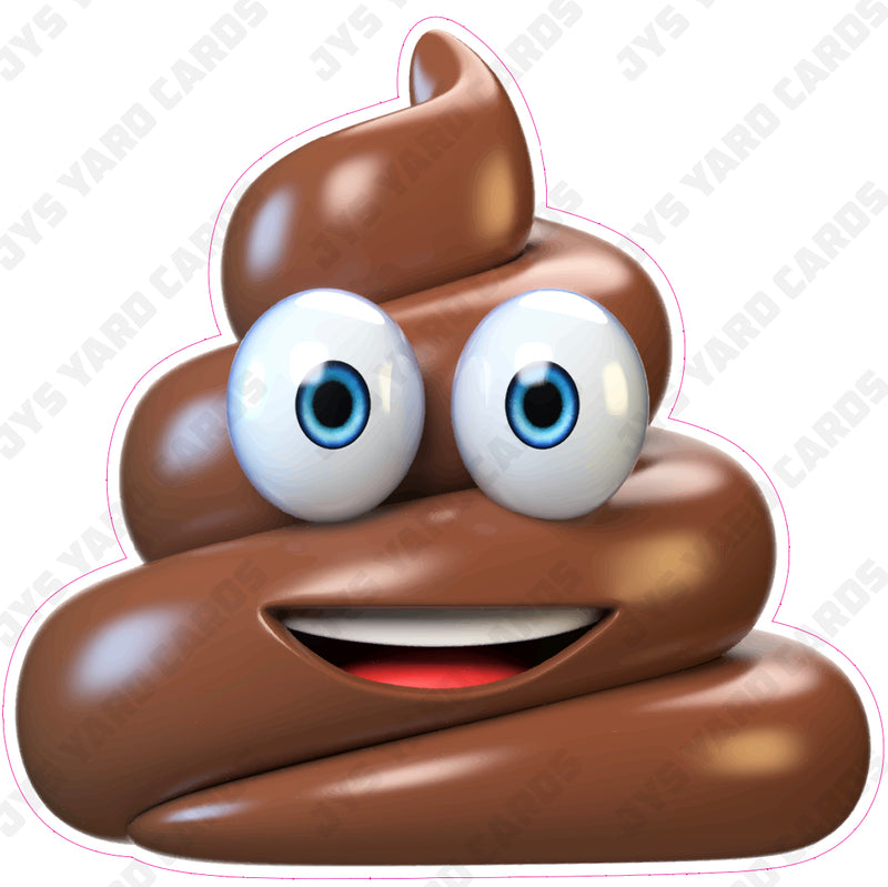 POOP - Yard Card Signs by JYS International