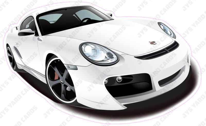 PORSCHE WHITE