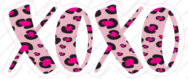 PINK LEOPARD: XOXO