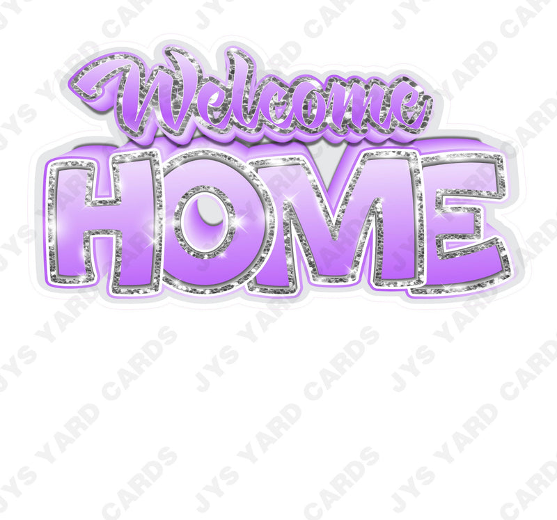 WELCOME HOME: SILVER & LAVENDER