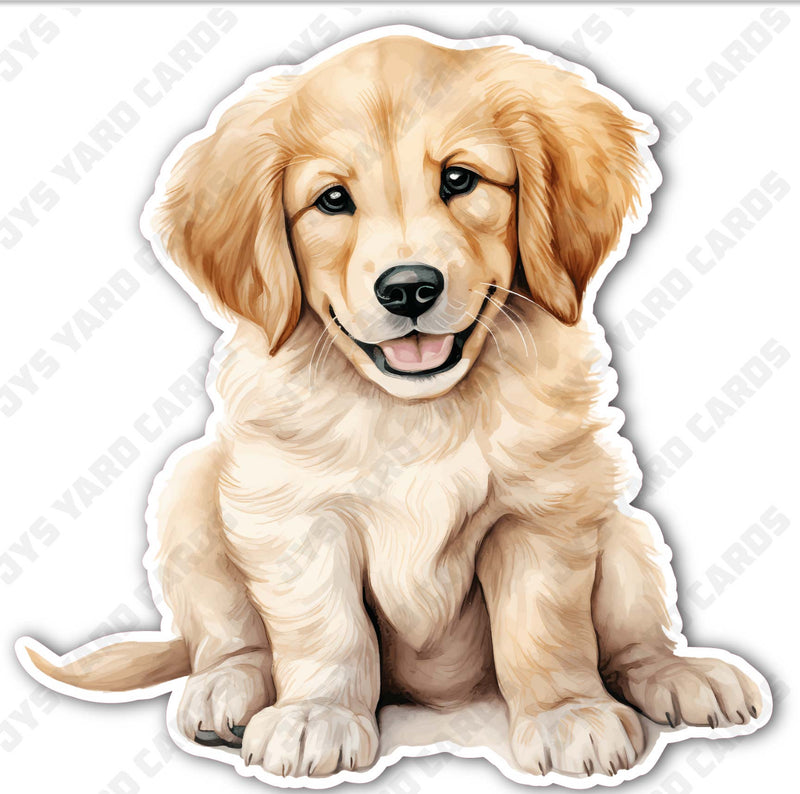 CUTE PUPPY: GOLDEN RETRIEVER