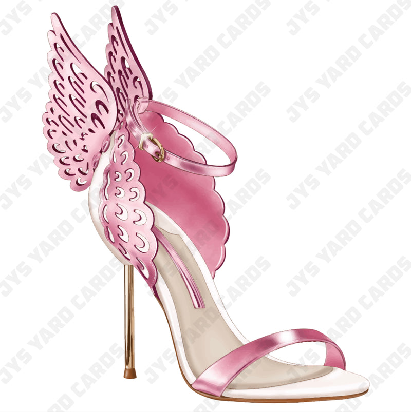 LADY SHOES WITH WINGS