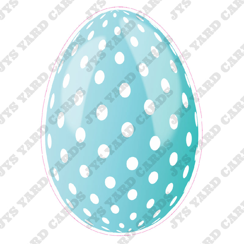 BLUE DOT EGG - Yard Card Signs by JYS International