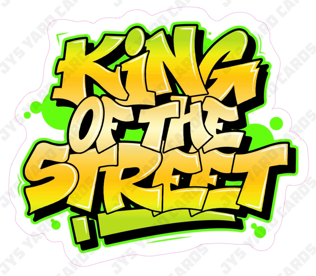 GRAFFITI WALL 3 - Yard Card Signs by JYS International