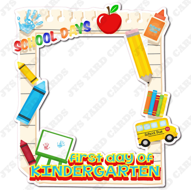 1st DAY OF KINDER FRAME 1