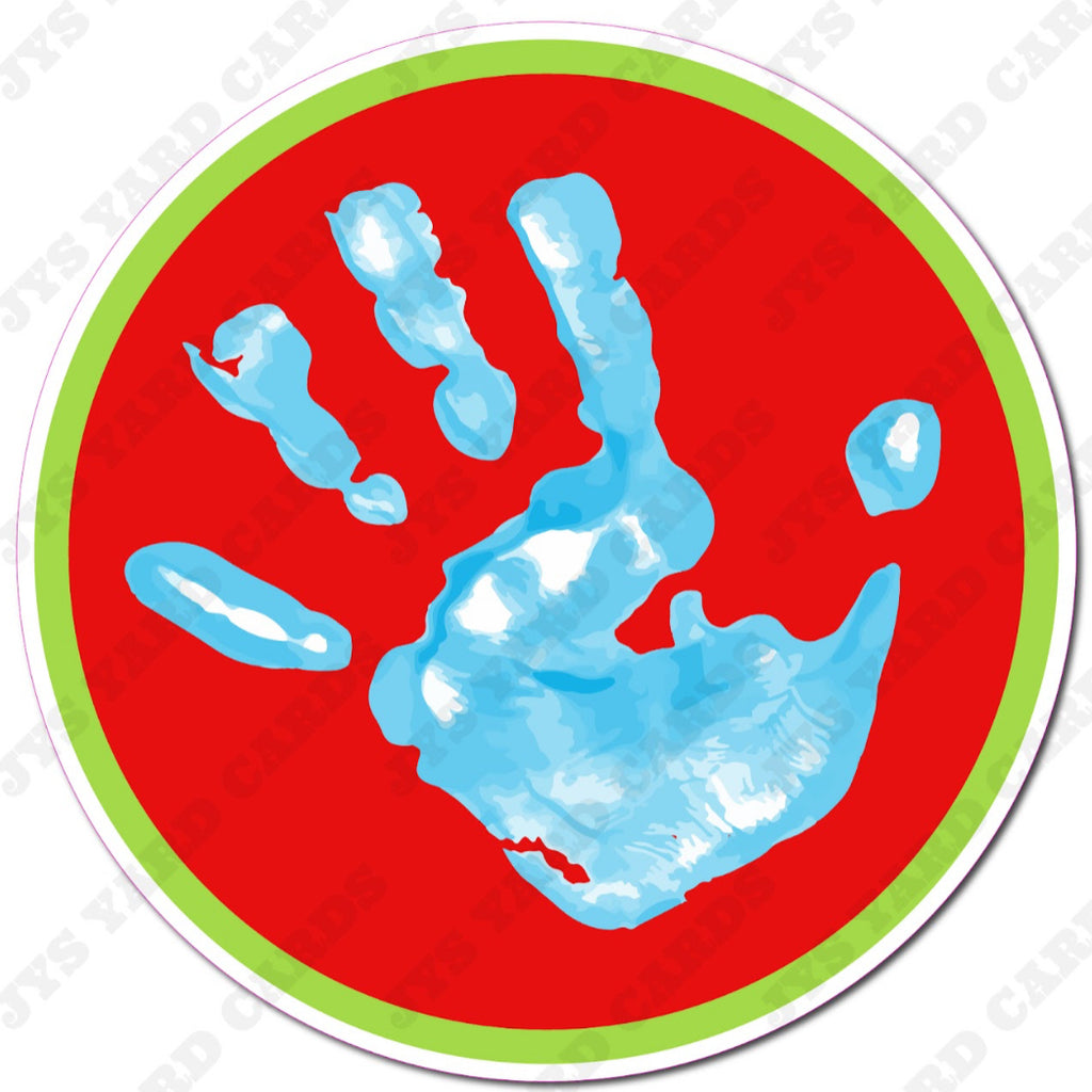 HANDPRINT - Yard Card Signs by JYS International