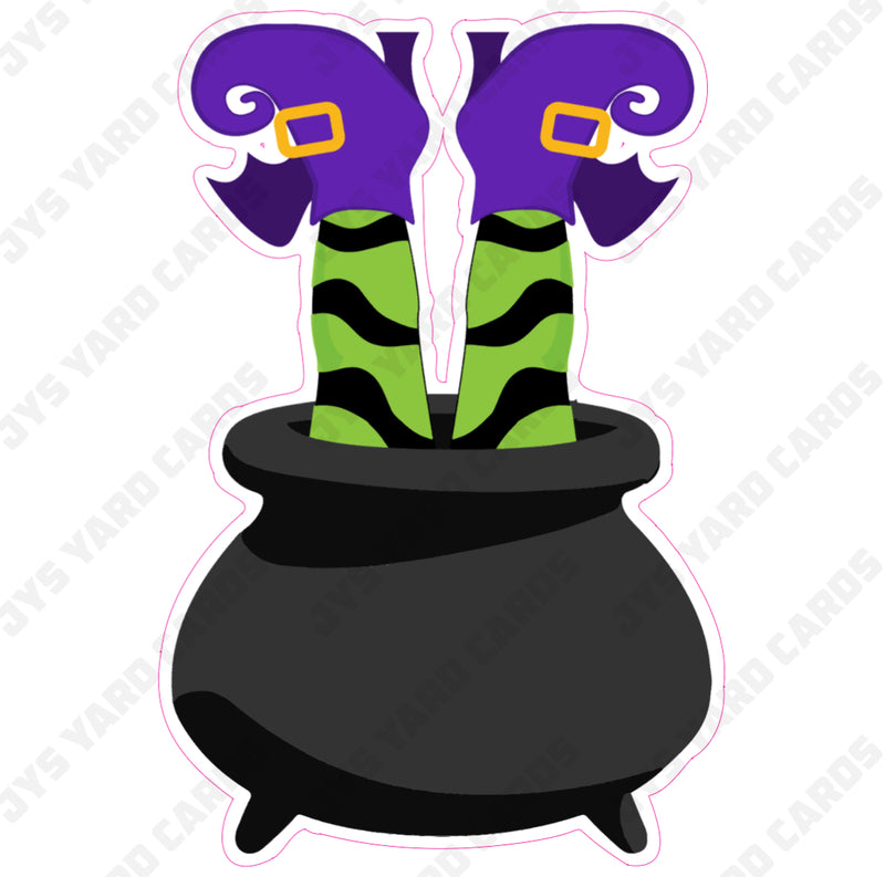 WITCH FEET IN CAULDRON 3