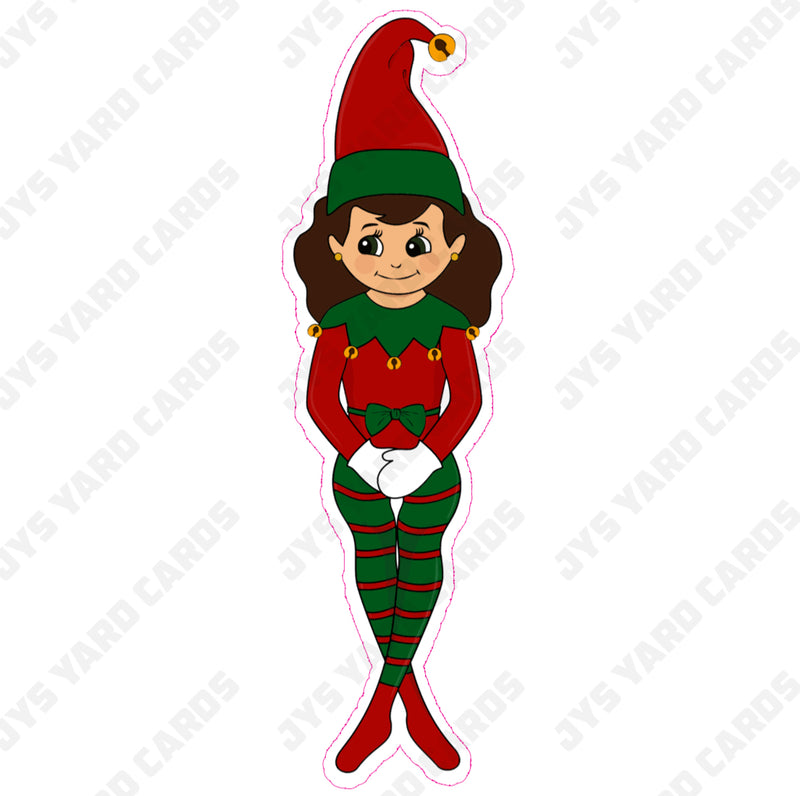 THE ELF GIRLS - Yard Card Signs by JYS International