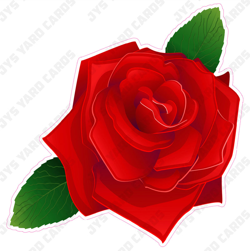 FLOWER: ROSE RED