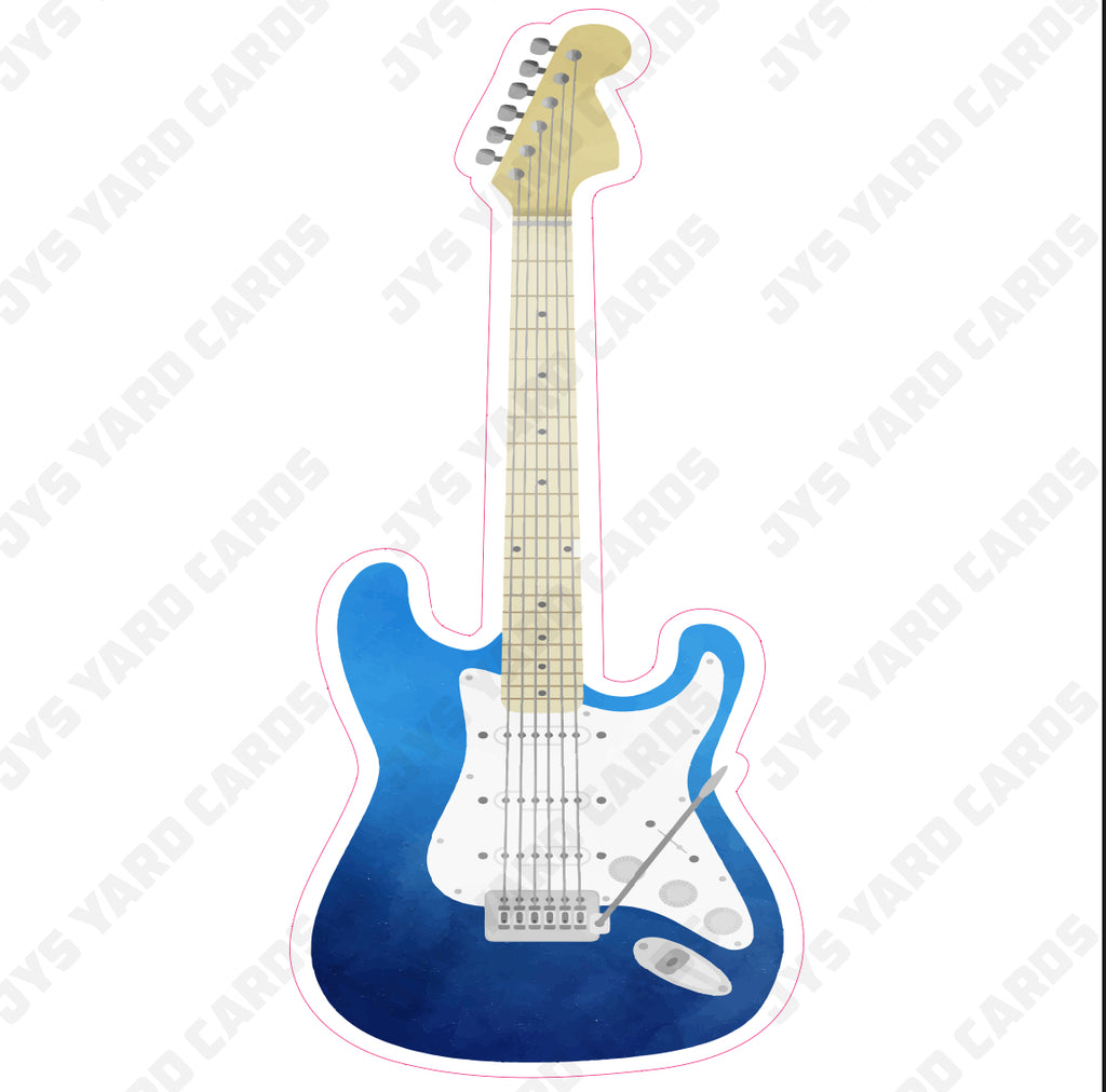 ELECTRIC GUITAR - Yard Card Signs by JYS International