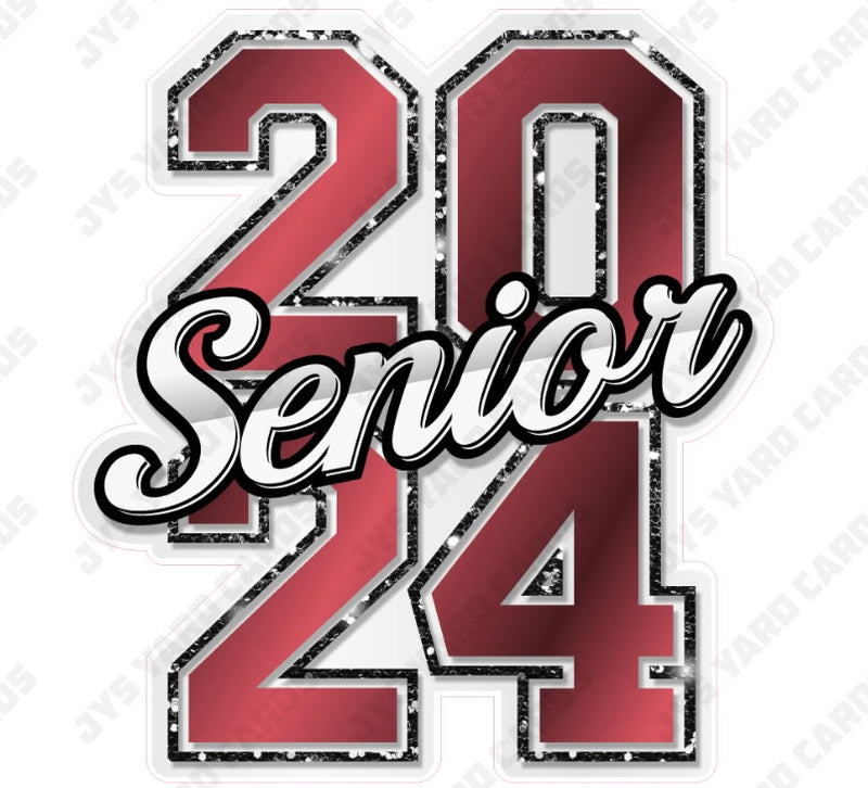 2024 Senior: Burgundy