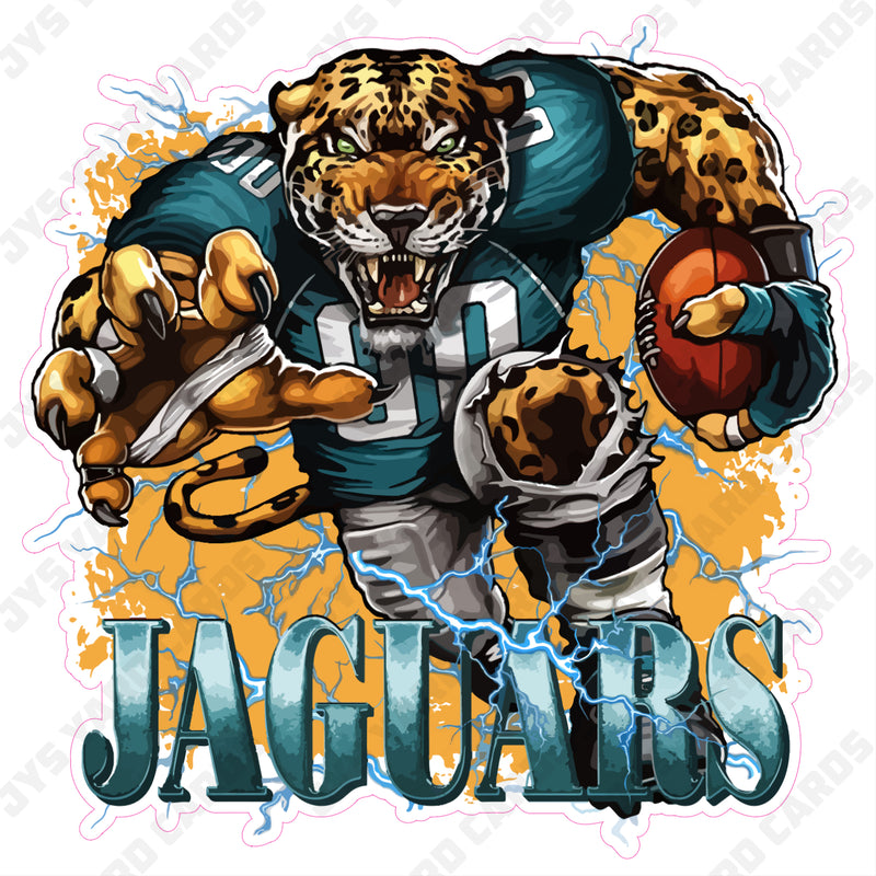 JAGUARS MASCOT - Yard Card Signs by JYS International