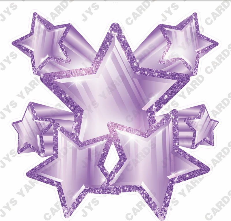 SHOOTING STARS: LIGHT PURPLE