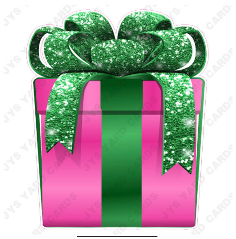 PRESENT: PINK w/ GREEN BOW