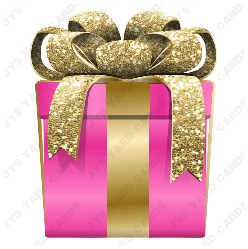 PRESENT: PINK w/ GOLD BOW
