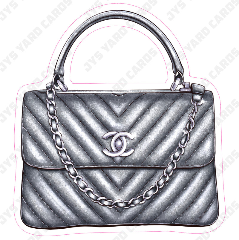 CHANEL BAG: SILVER