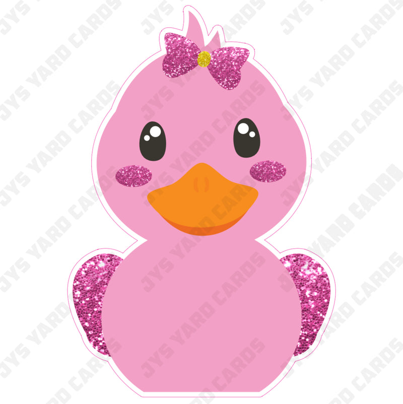 PINK RUBBER DUCK: Front