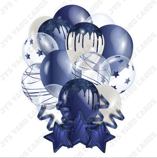 SINGLE JAZZY BALLOON: Navy