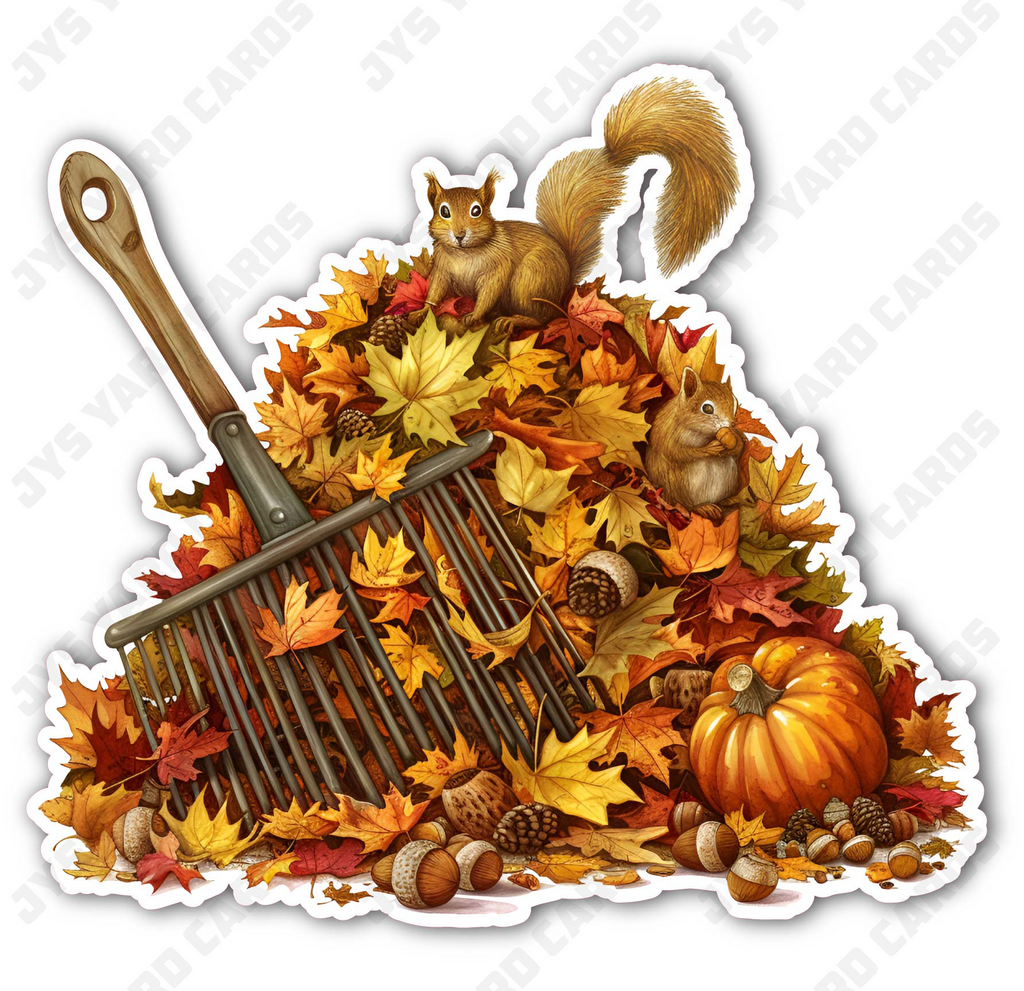 AUTUMN DECOR 1 - Yard Card Signs by JYS International