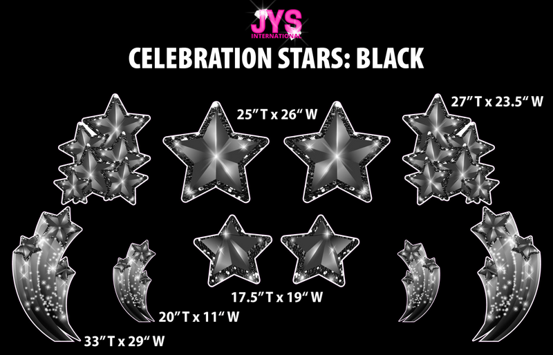 JYS CELEBRATION STARS: BLACK