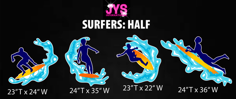 SURFERS: HALF SHEET