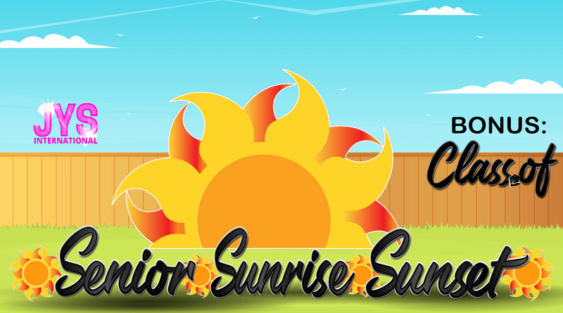 SENIOR SUNRISE & SUNSET (5.5FT WIDE SUN)
