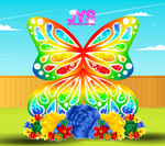 JYS BUTTERFLY CUTIE: 5FT RAINBOW