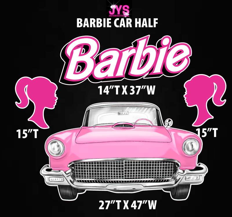 BARBIE CAR: HALF SHEET