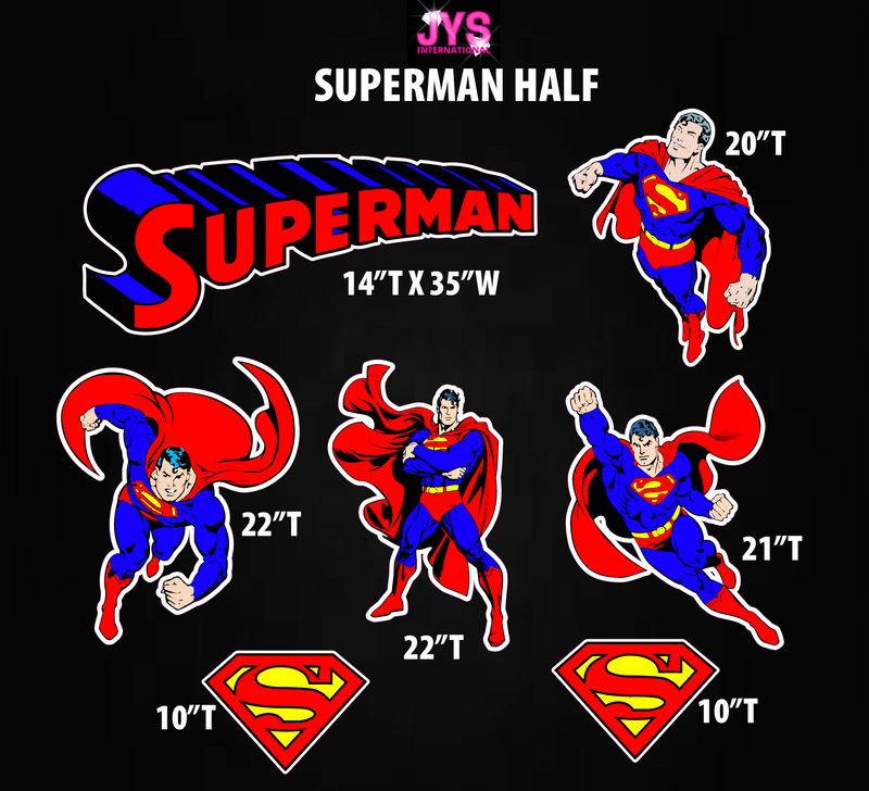 SUPERMAN: HALF SHEET