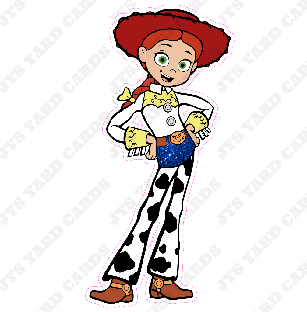 JESS (TOY STORY) - Yard Card Signs by JYS International