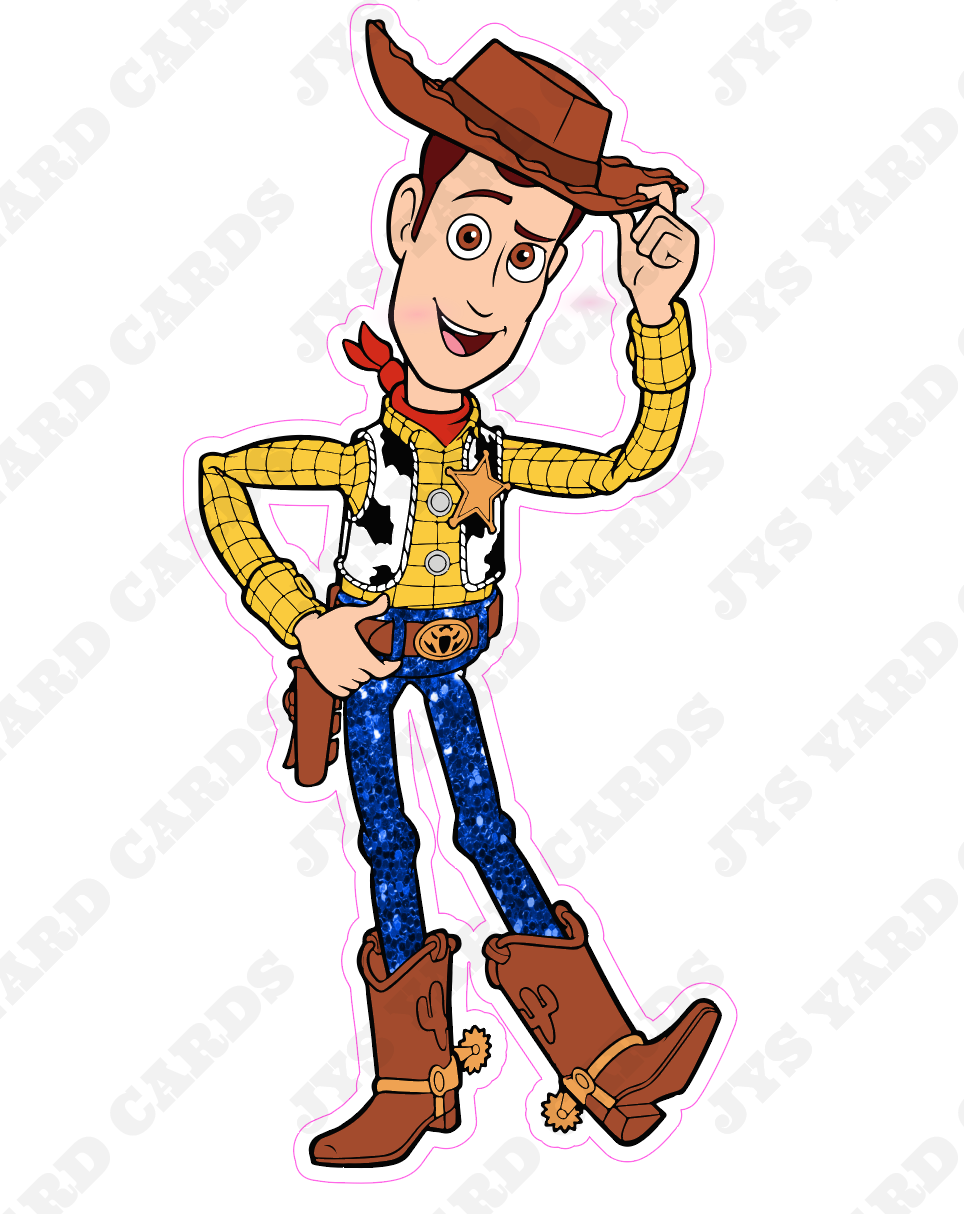 WOODY (TOY STORY) - Yard Card Signs by JYS International