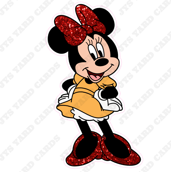 GIRL MOUSE: RED & BLACK