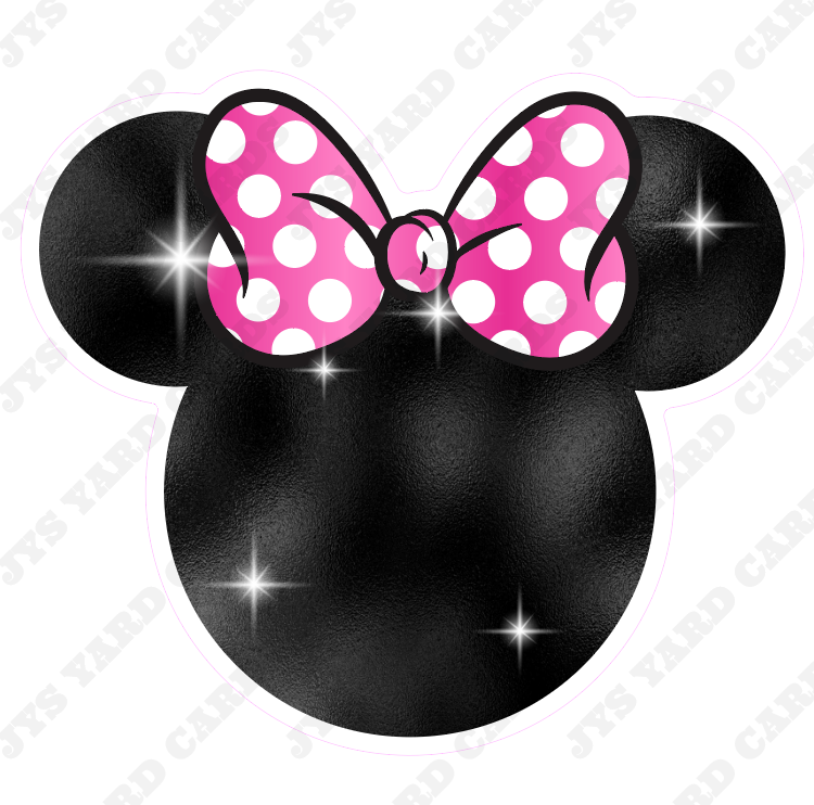 MOUSE EARS: PINK BOW
